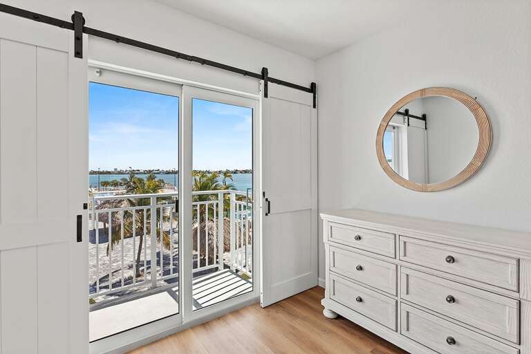 Views of the Atlantic from master suite`s balcony.